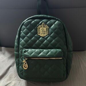 Slytherin Quilted Backpack